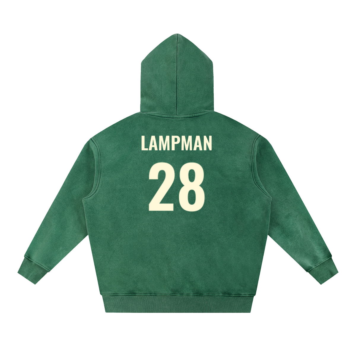28 Oversize Hoodie Green